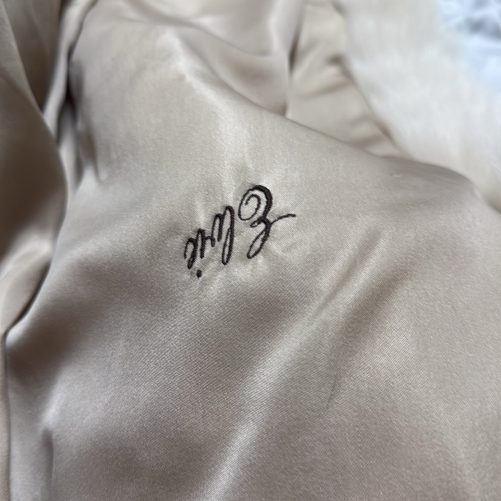 Christian Dior Cream Blush  Mink and Fox Fur Coat - Picture 14 of 16